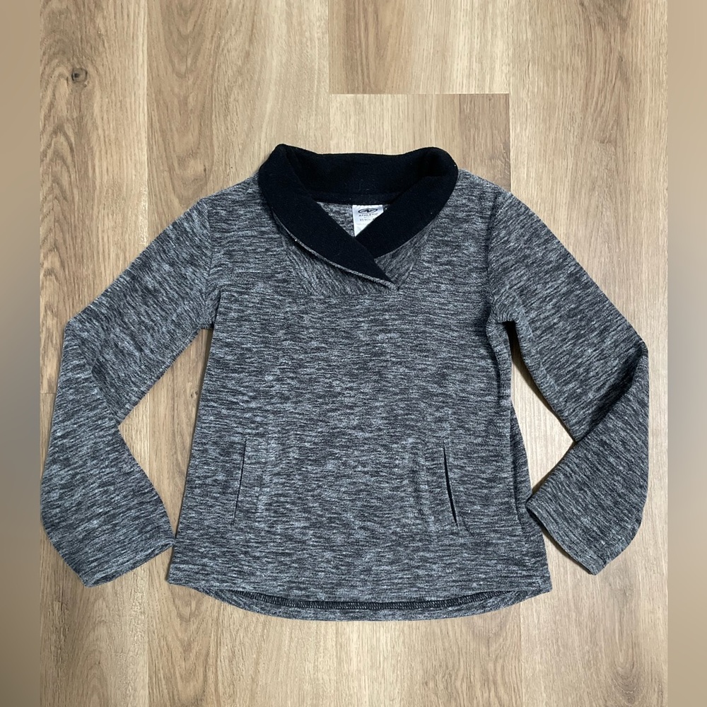 Girls lightweight pull‎ over active sweatshirt (extra- small)